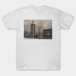 ST JOHNS  CHURCH WAPPING LONDON AT CHRISTMAS T-Shirt